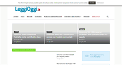 Desktop Screenshot of leggioggi.it